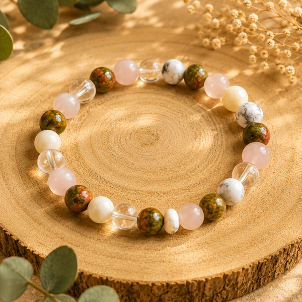 🌸 Bracelet Paix Intérieure – Harmonie & Apaisement