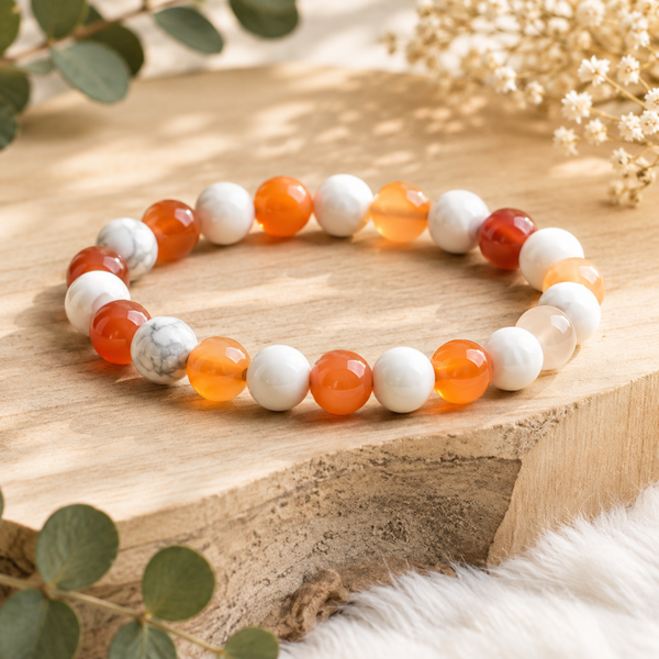 🧡 Bracelet Patience & Ancrage – Calme & Stabilité