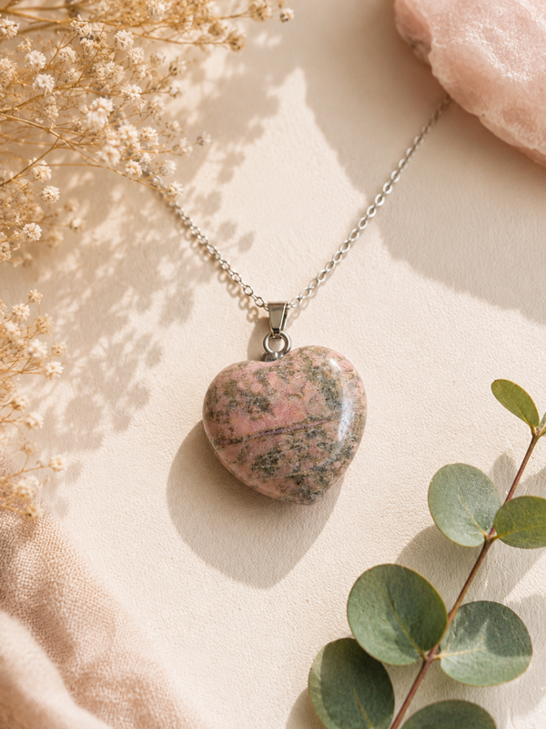 Rhodonite, coeur