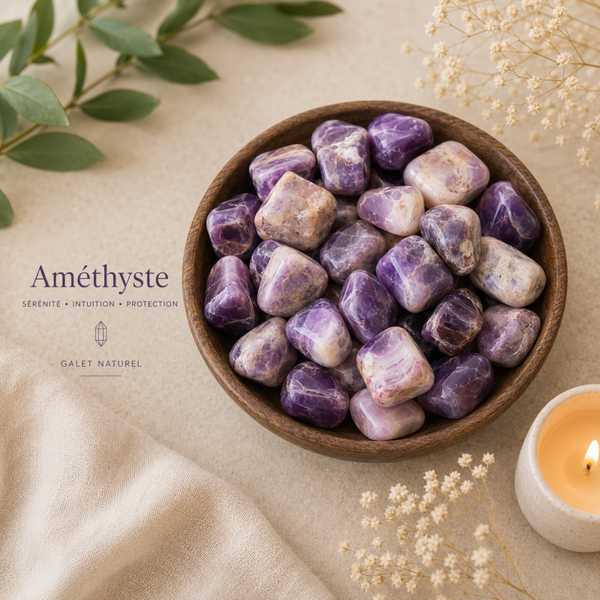 💎 Améthyste – La Gardienne du Calme Intérieur