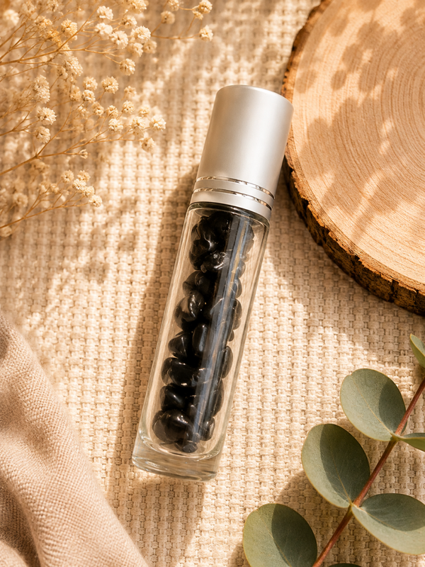 Roll-on Obsidienne Noire – Ancrage & Protection 🖤