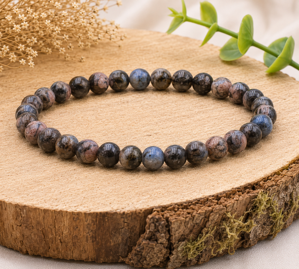 Bracelet Bleue Libérite💎La Pierre de Libération