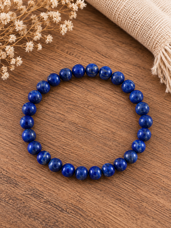 Bracelet Lapis Lazuli 💎 L'étoile de la sagesse