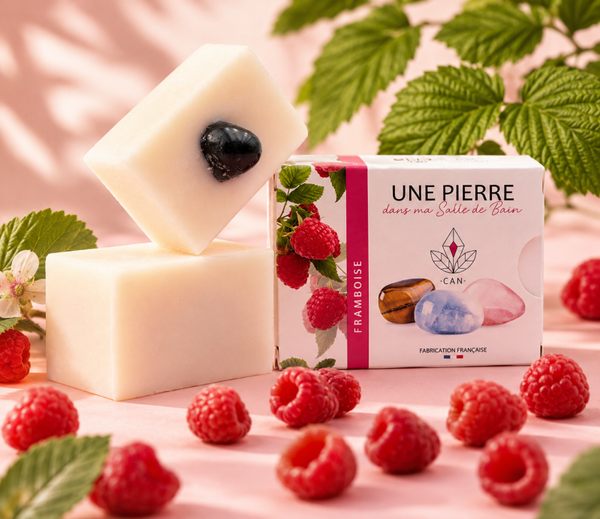 Savon naturel Framboise