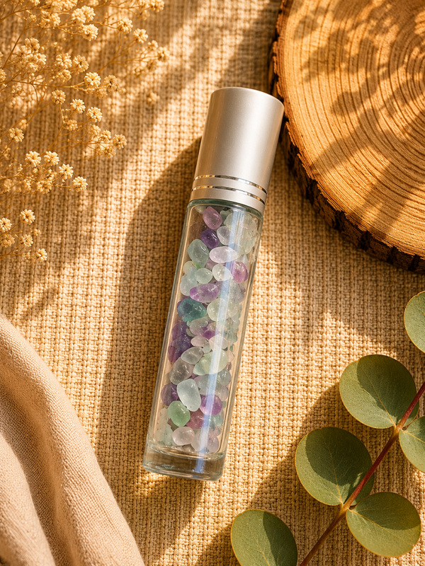 Roll-On Fluorine – Concentration, Clarté & Harmonie 💜💚
