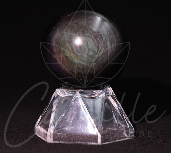 Sphère Obsidienne Oeil Celeste
