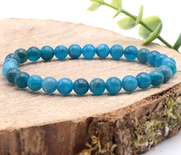 Bracelet Apatite Bleue