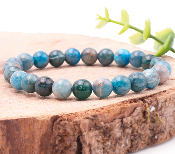 Bracelet Apatite Bleue