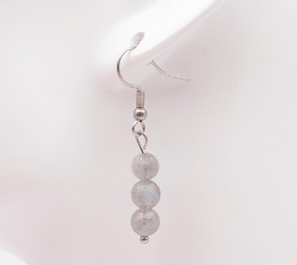 Boucle d'oreilles Labradorite