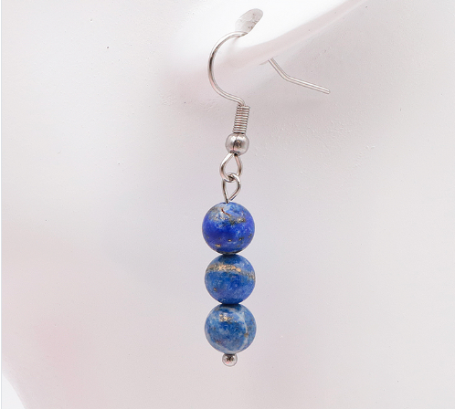 Boucles d'oreilles Lapis Lazuli