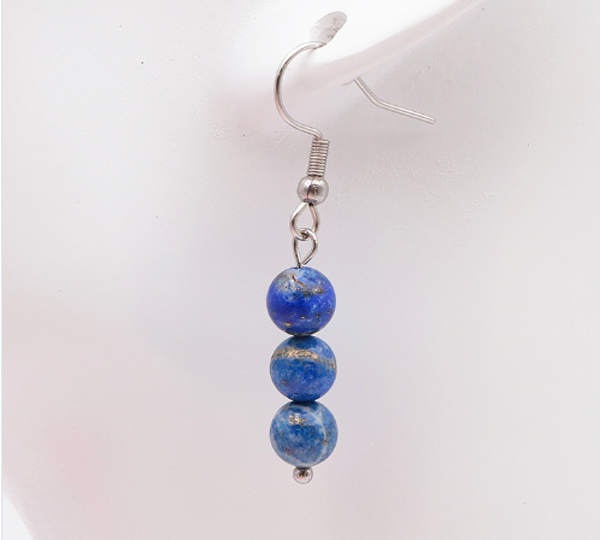 Boucles d'oreilles Lapis Lazuli