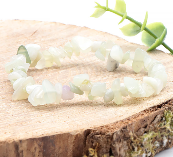 Bracelet Jade de chine, baroque