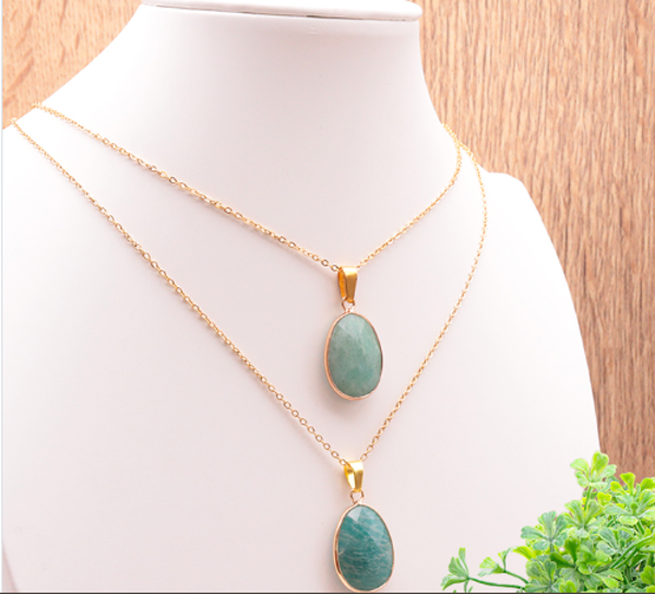Collier Amazonite Pérou