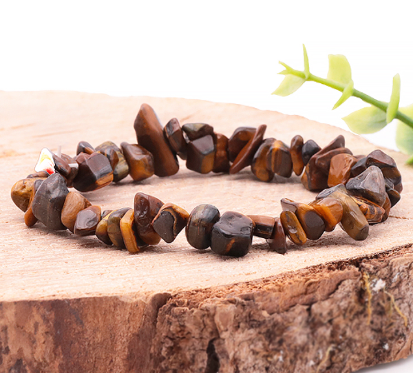 Bracelet Oeil de tigre, baroque