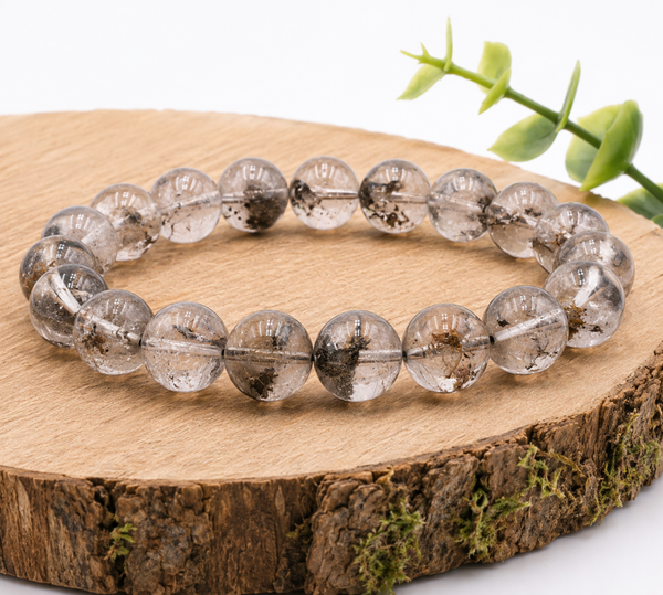 Bracelet Cristal Herkimer 💎L’Éclat Céleste