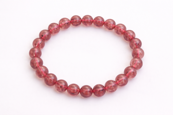Bracelet Quartz fraise