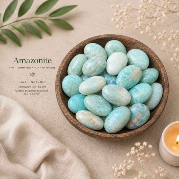 💎 Amazonite – La Voix du Cœur Sincère