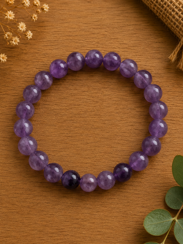 Bracelet Améthyste 💎La Gardienne du Calme Intérieur