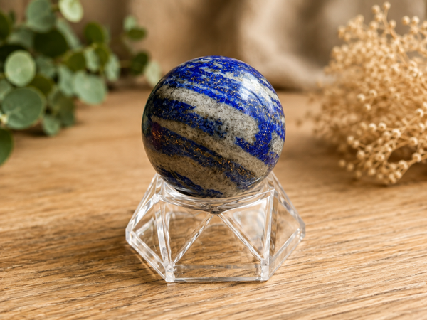 Lapis lazuli, sphère