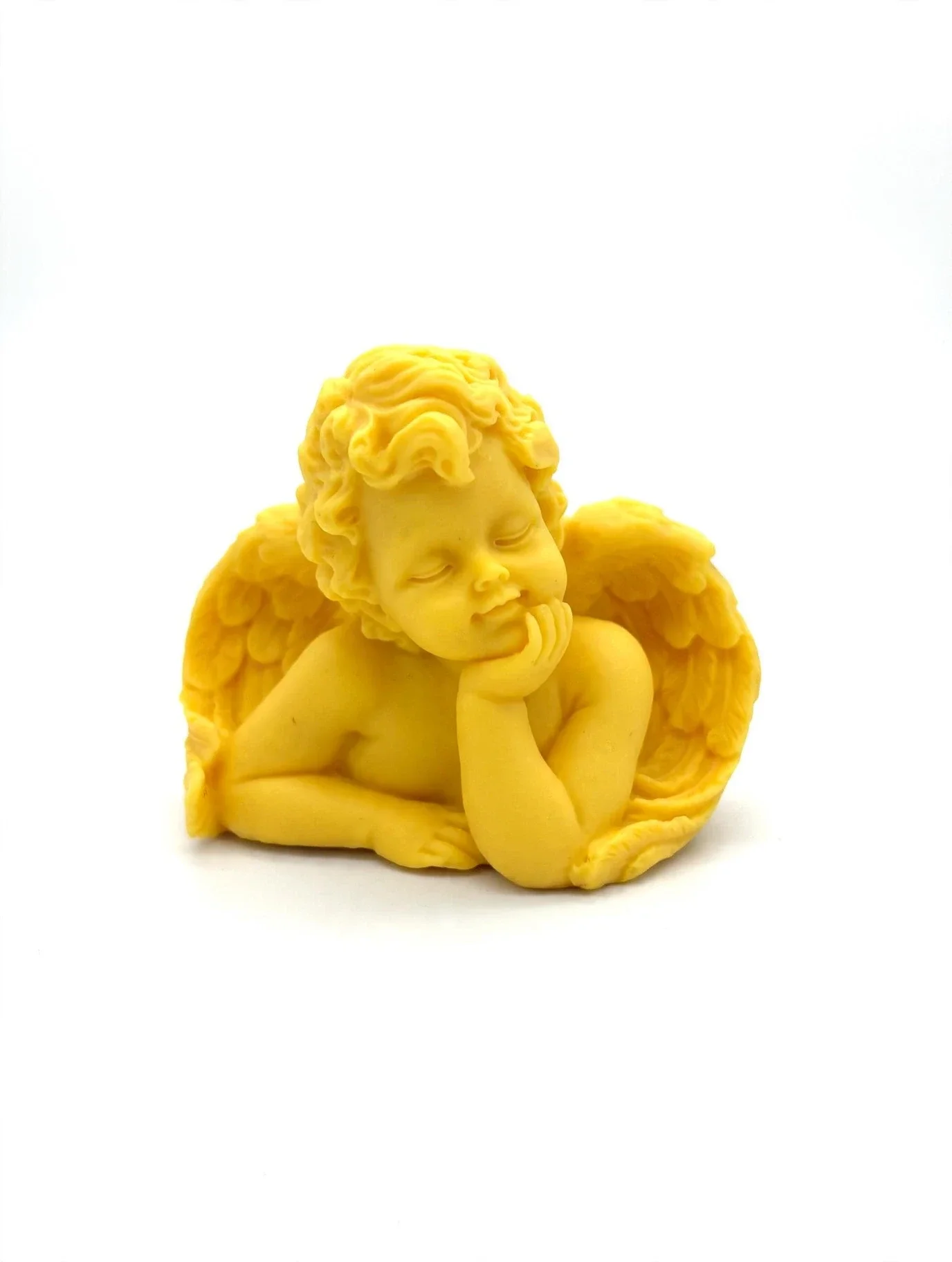 Dreaming Cherub Angel Candle
