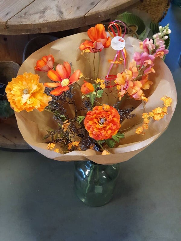 Zijde boeket 'Autumn'