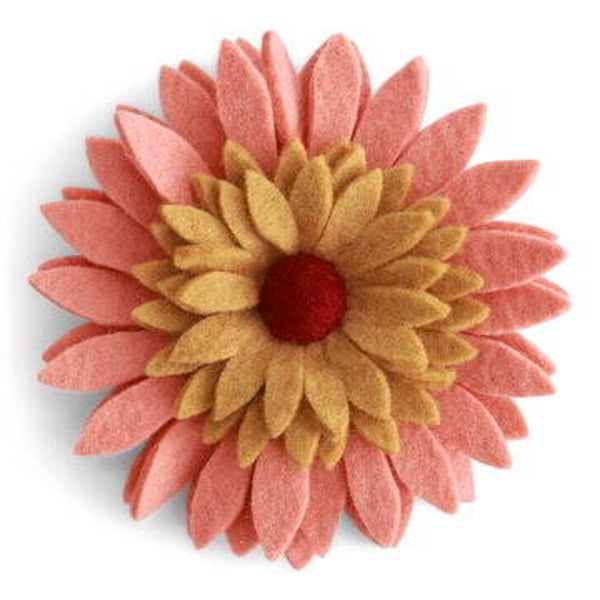 Muurbloem vilt - Gerbera