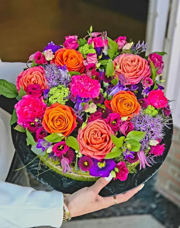 Bloemenfeest - Bloementaart 30 cm