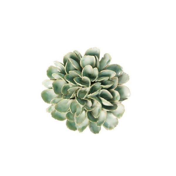 Muurbloem keramiek - Koraal - Blauwgroen (Teal)