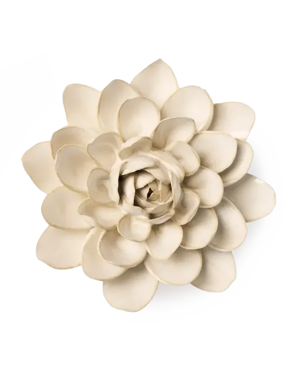 Keramieken Bloem - Sneeuwklokje - Ivoor