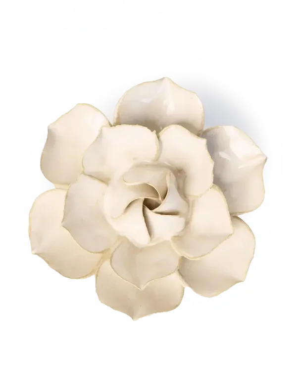 Keramieken Bloem - Narcis - Ivoor