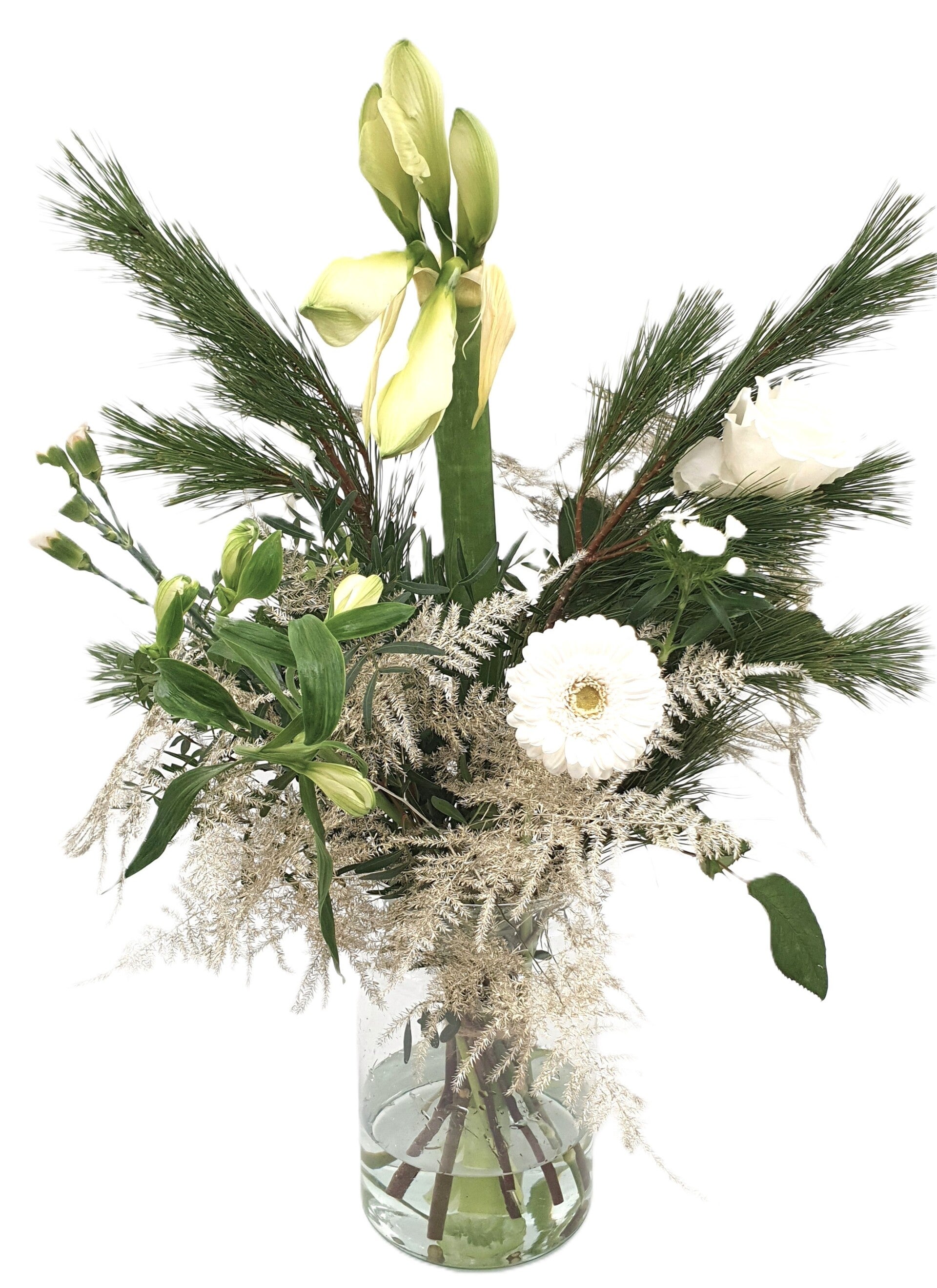 Kerstboeket pluk (kies zelf uw kleur)