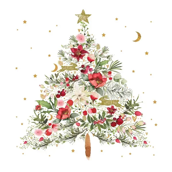 Kerstboom - Servet