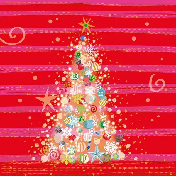 Kerstboom - Servet