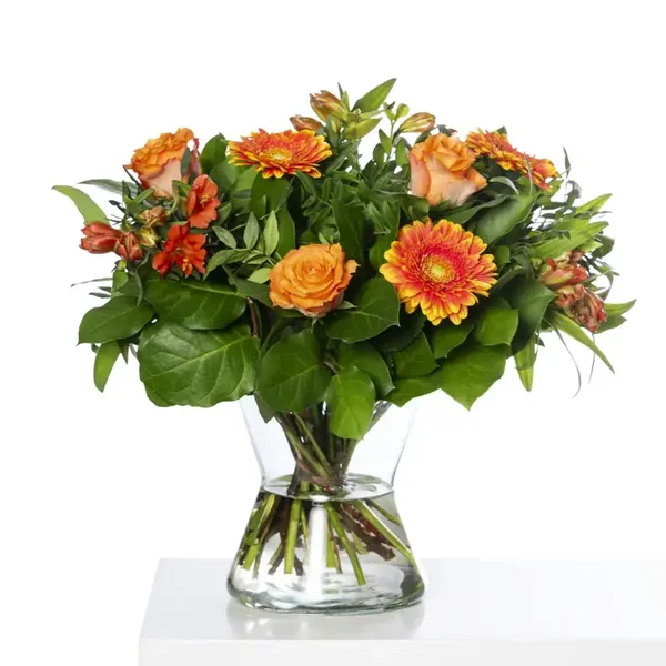 Boeket oranje gemengd
