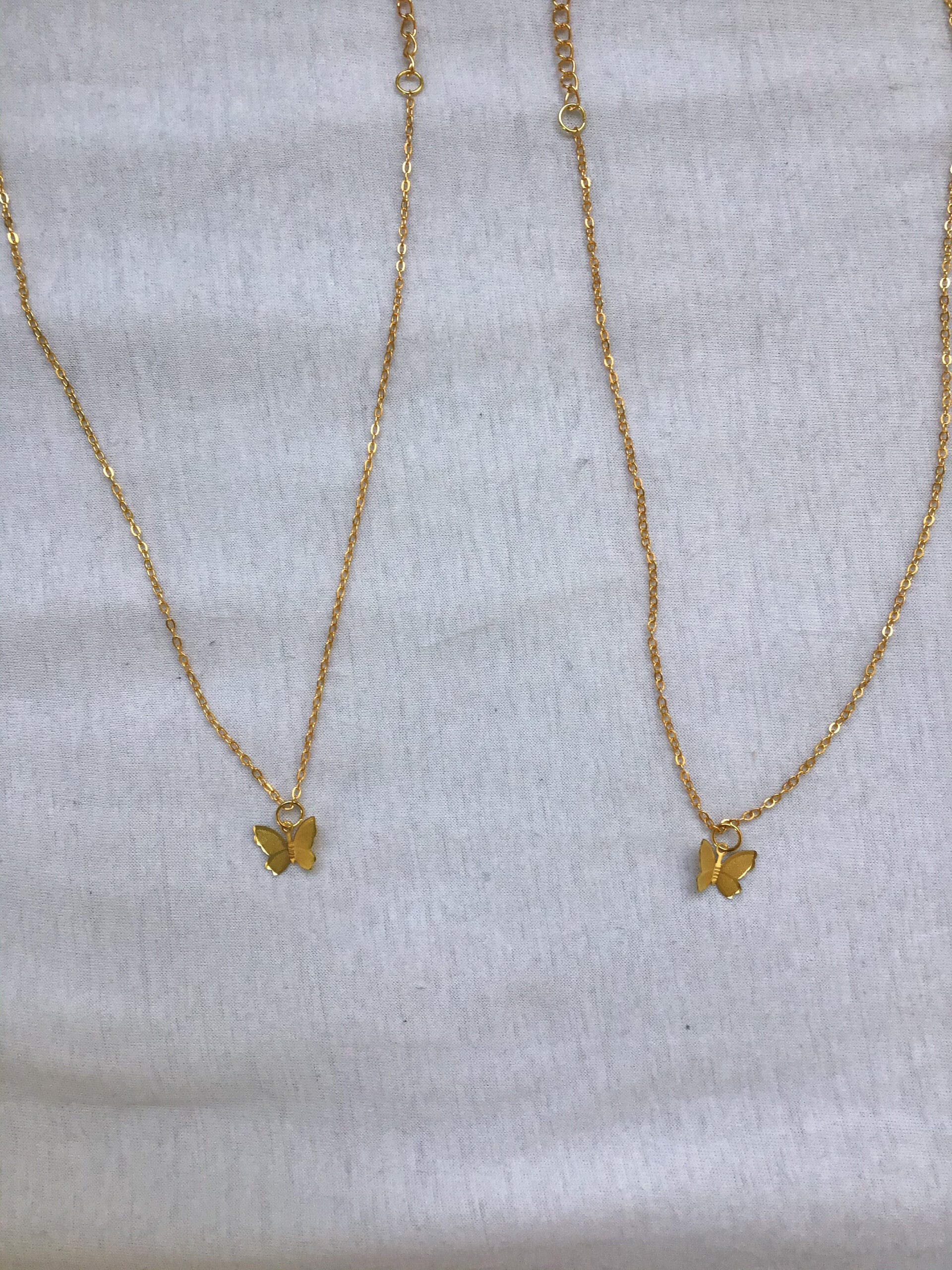 Necklace butterfly once