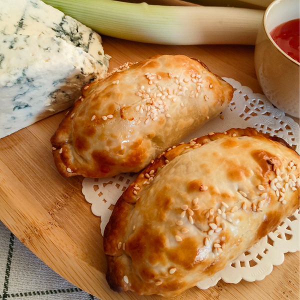 Empanada - Creamed Leeks and Blue Cheese