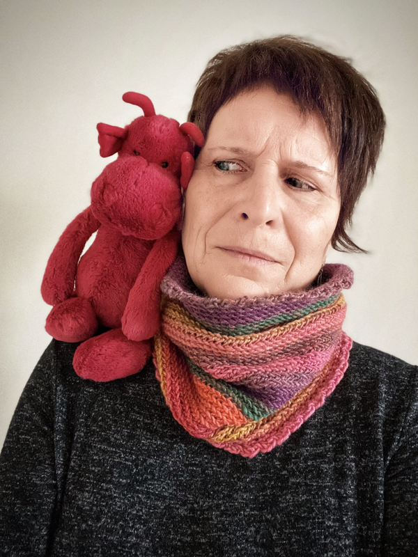 Warm Color Cowl