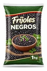 Frijoles negro 1kg