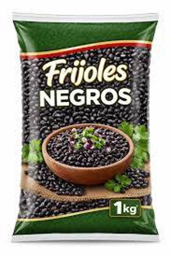 Frijoles negro 1kg