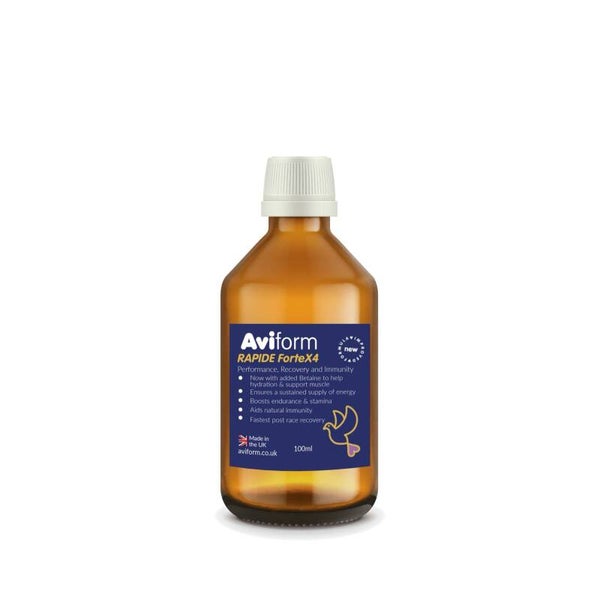 Aviform | RAPIDE ForteX4 Stamina, Endurance, Recovery, Immunity Supplement for Racing Pigeons