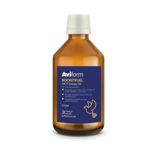 Aviform | ROCKETFUEL MCT Energy, Performance Oil for Racing Pigeons