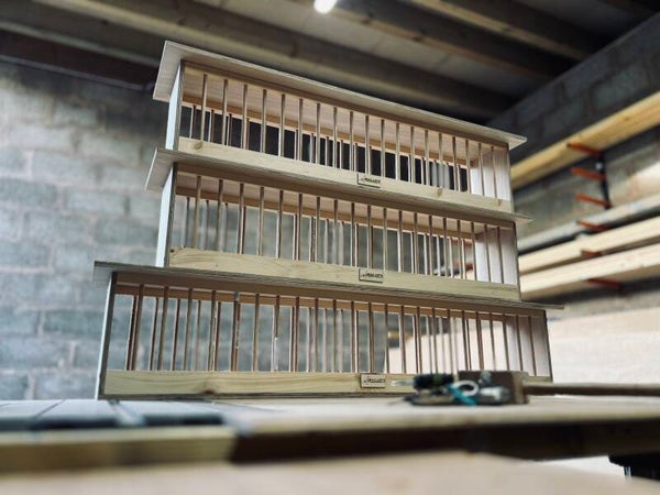 M.A.C. Lofts Exclusive | Premium Flat Top Dowel Feeder For Pigeons