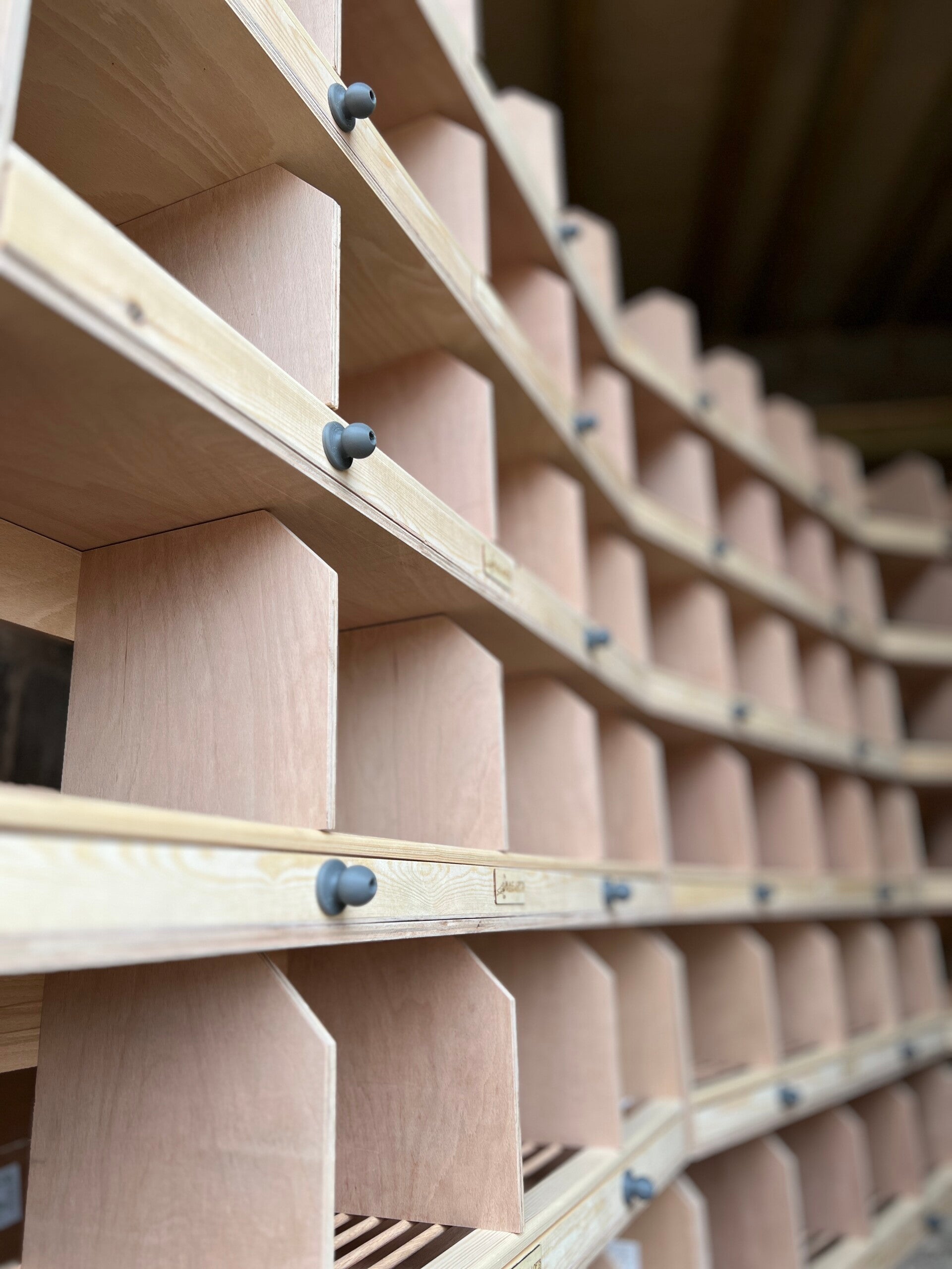 M.A.C. Lofts Exclusive | Premium Pigeon Box Perches With Pull-Out Trays ©