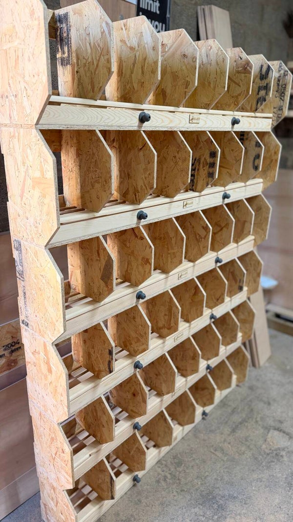 M.A.C. Lofts Essentials | Premium OSB3 E-Z Clean Budget Pigeon Perches With Pull-Out Trays