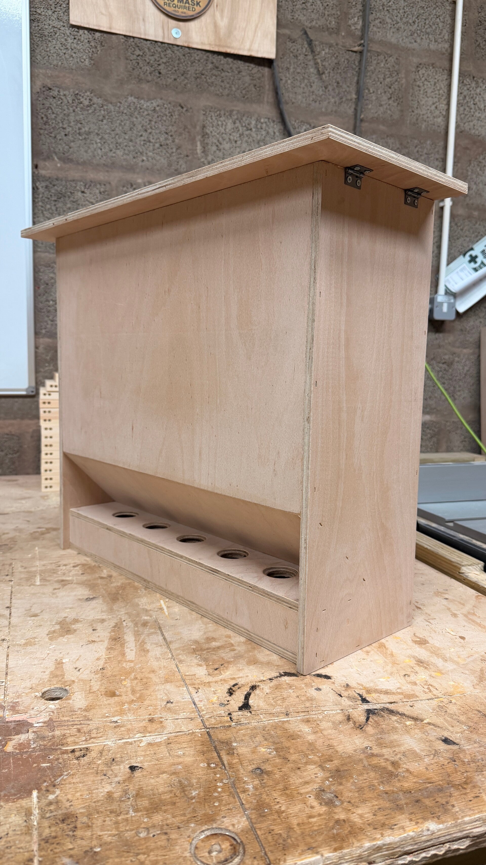 M.A.C. Lofts | 25kg Pigeon Corn Hopper Gravity Feed Loft Feeder