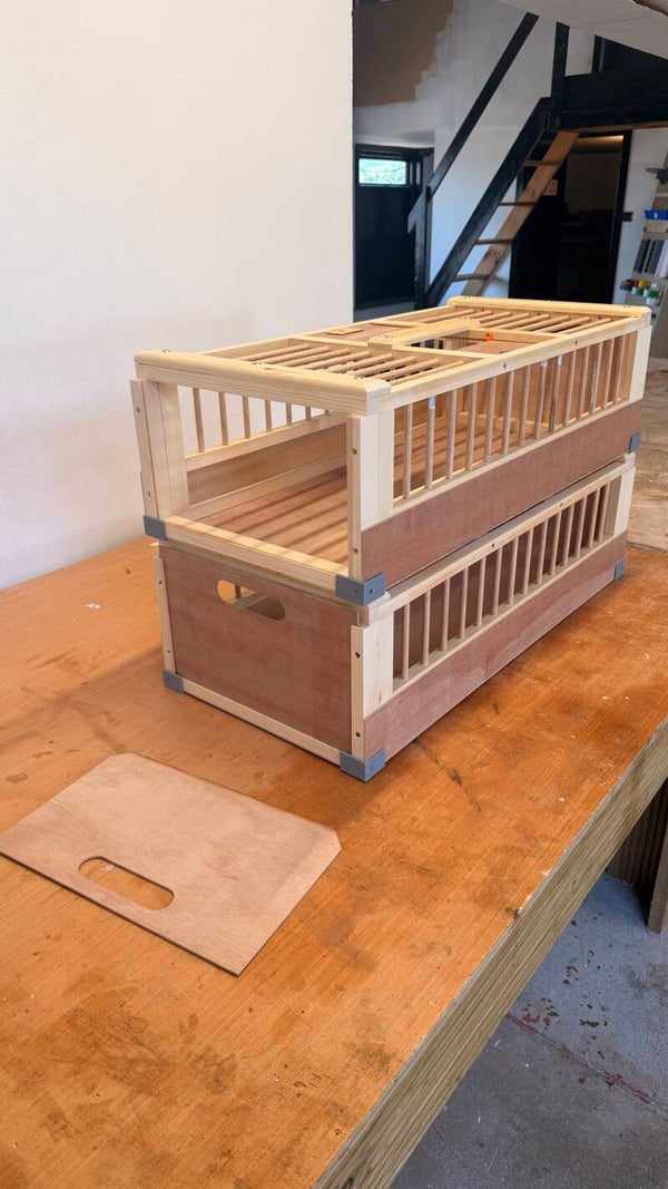 15–20 Bird Double End-Opening Pigeon Training & Transport Basket | M.A.C. Lofts Exclusive ©