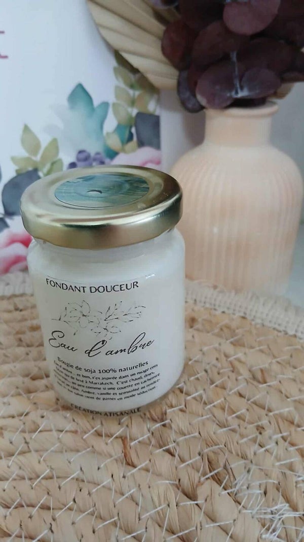 bougie Eau d’ambre