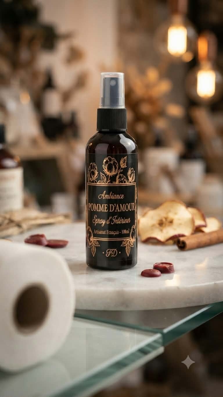 Spray Ambiance Pomme d'Amour.