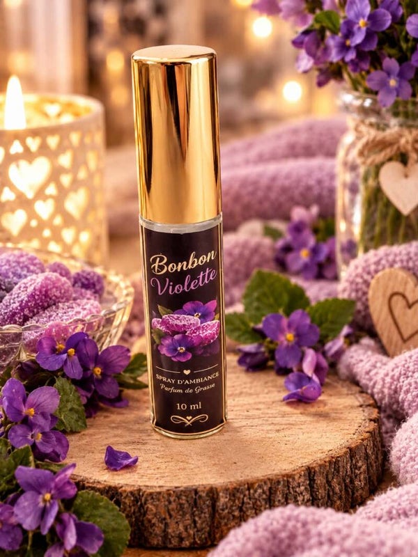 Spray D'Ambiance Bonbon Violette 10ml