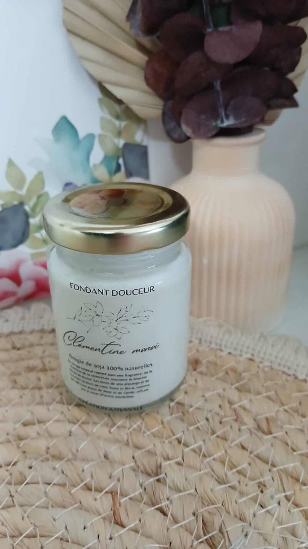 Bougie Clémentine monoï